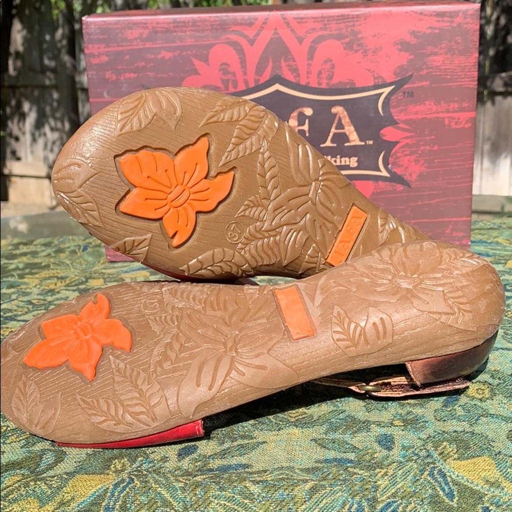 Jafa 111 Two Tone Sandals Size 37/7 - Picture 4 of 10